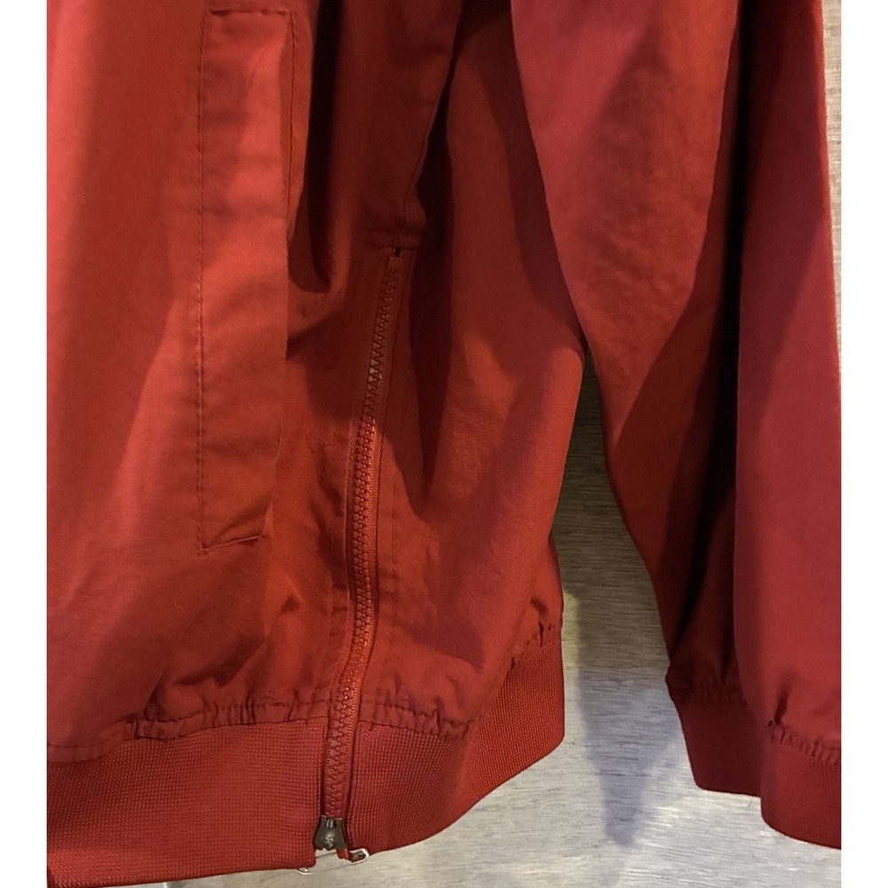 Nike Team Indiana Hoosiers Pullover Windbreaker Jacket Red XXL Center Swoosh - Picture 6 of 9
